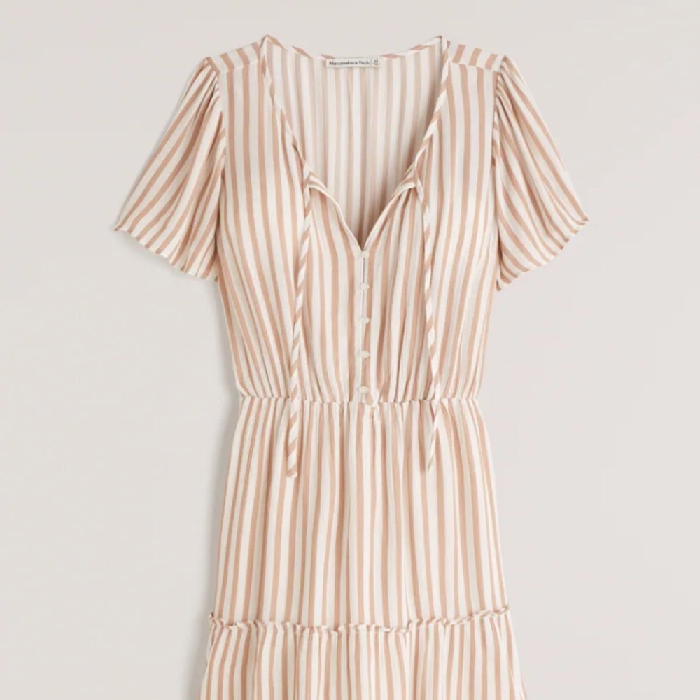 Easy waste mini dress Abercrombie